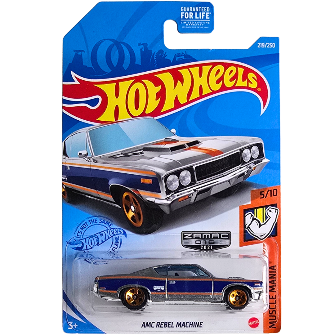 Hot Wheels Zamac - AMC Rebel Machine