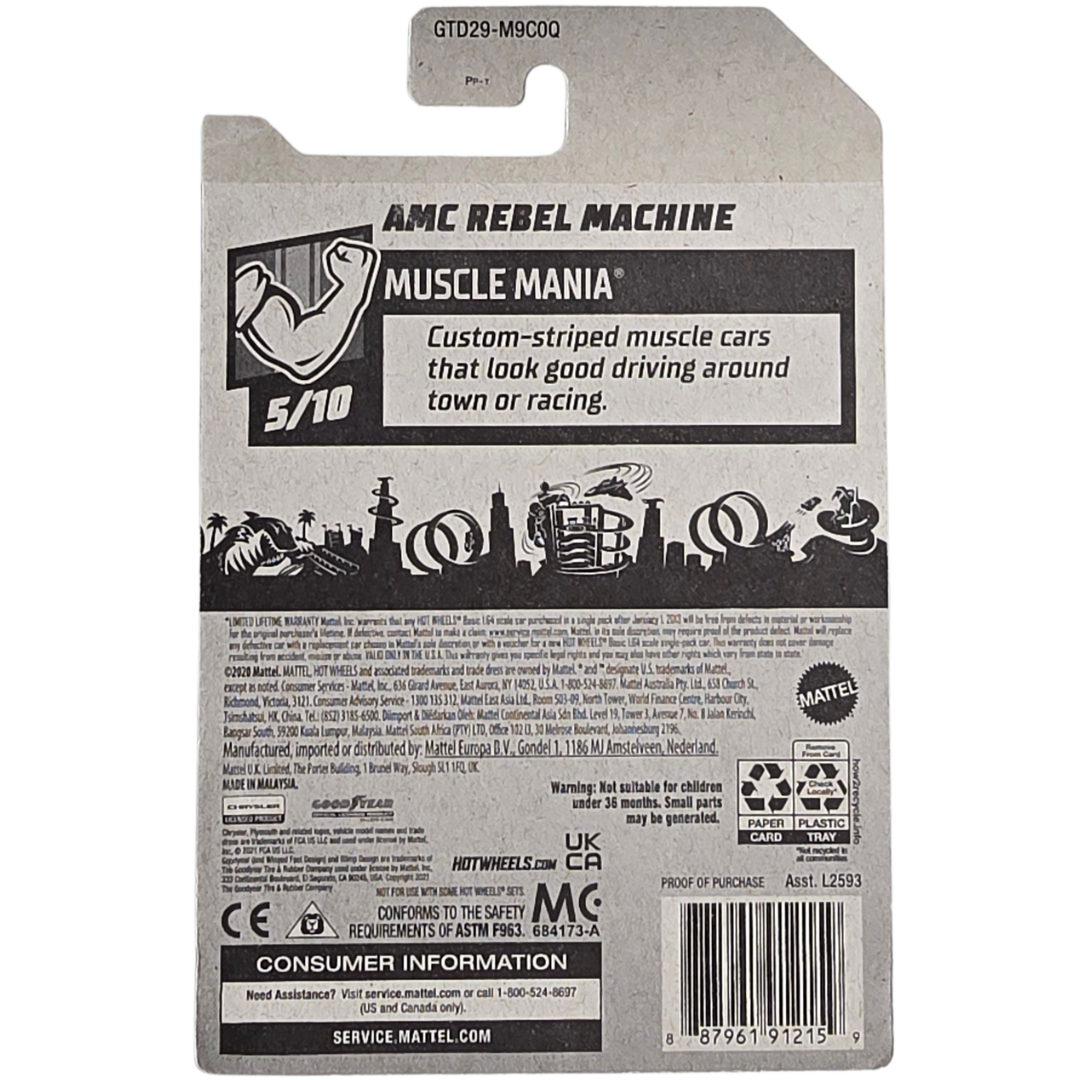 Hot Wheels Zamac - AMC Rebel Machine