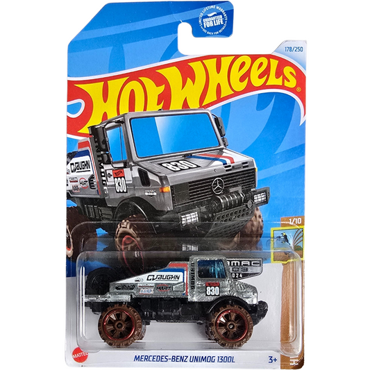 Hot Wheels Zamac - Mercedes-Benz Unimog 1300L