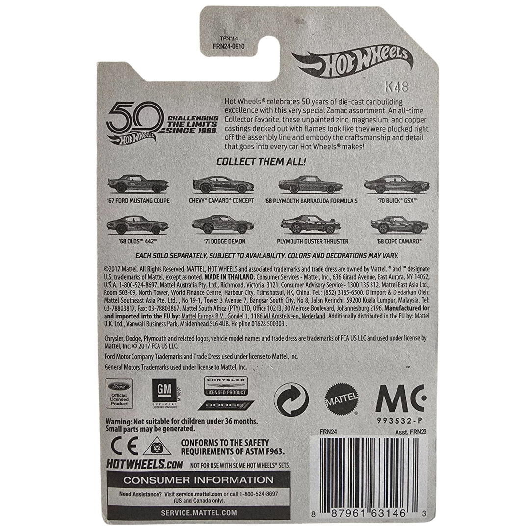 Hot Wheels Zamac - '67 Ford Mustang Coupe