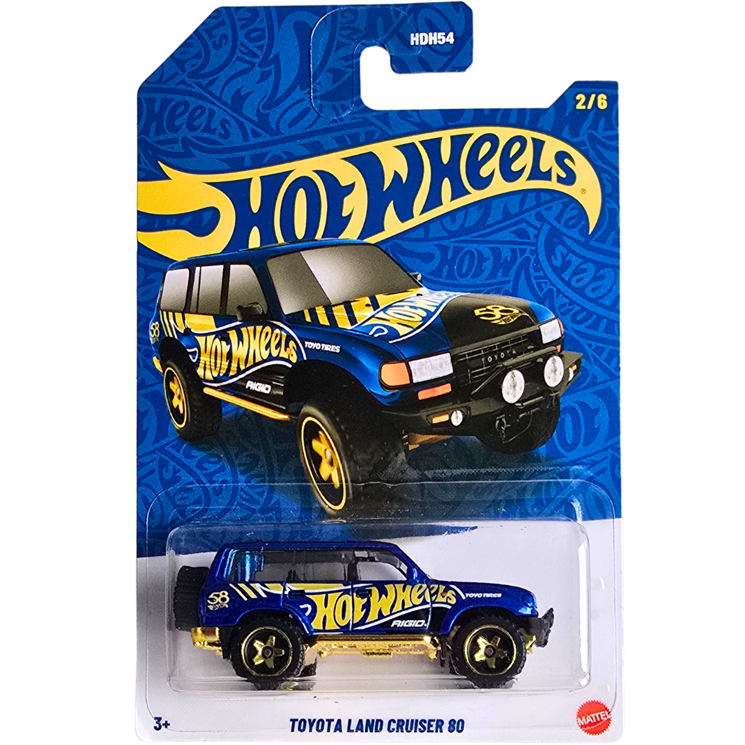 Hot Wheels (58 Aniversario) - Toyota Land Cruiser 80