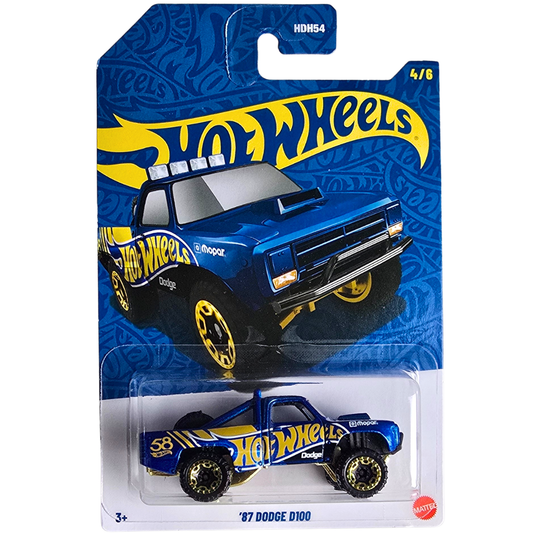 Hot Wheels (58 Aniversario) - '87 Dodge D100