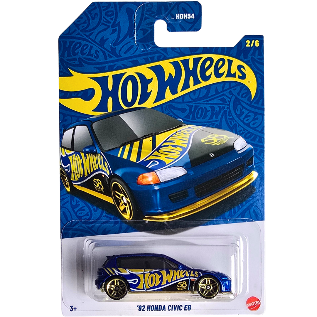 Hot Wheels (58 Aniversario) - '92 Honda Civic EG