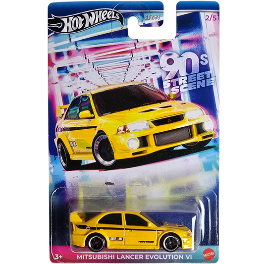 Hot Wheels (90s Street Scene) - Mitsubishi Lancer Evolution VI