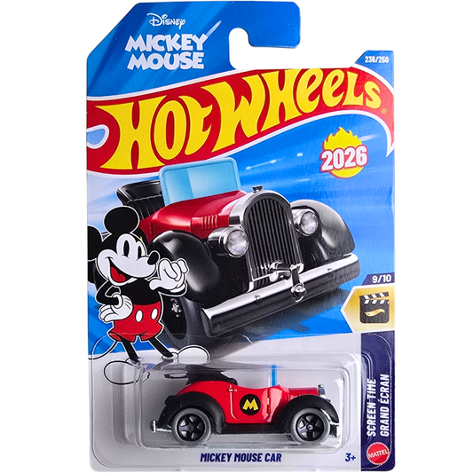 Hot Wheels (Disney - Mickey Mouse) - Mickey Mouse Car