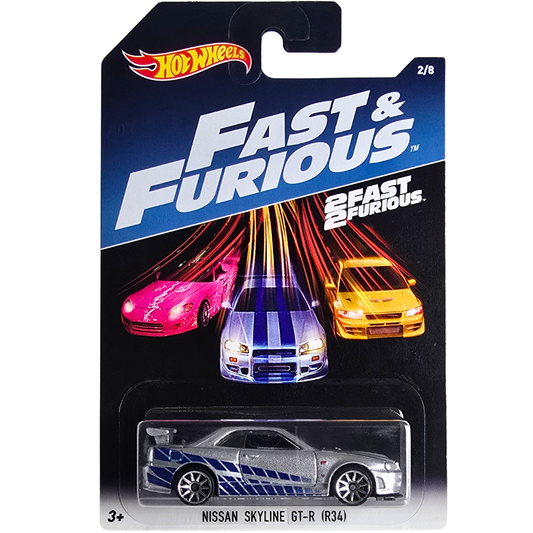 Hot Wheels (Fast & Furious - 2Fast 2Furious) - Nissan Skyline GT-R (R34)