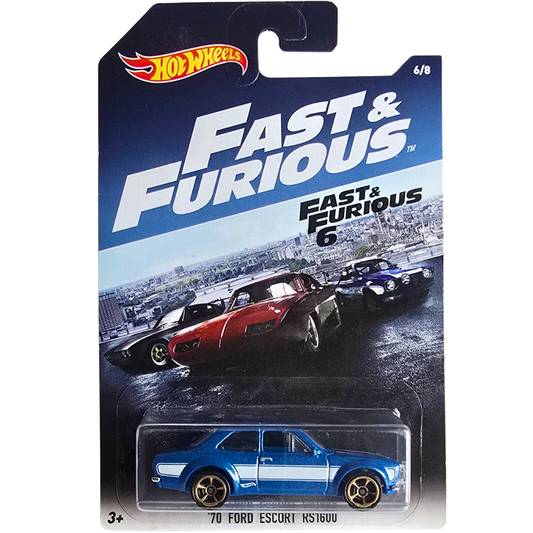 Hot Wheels (Fast & Furious - Fast & Furious 6) - '70 Ford Escort RS1600