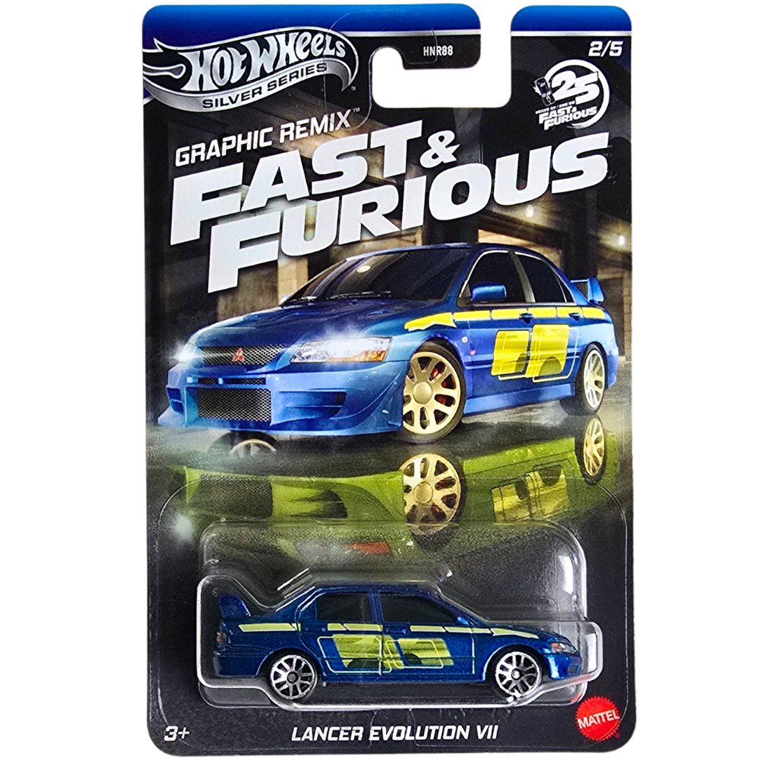 Hot Wheels (Fast & Furious - Graphic Remix) - Lancer Evolution VII