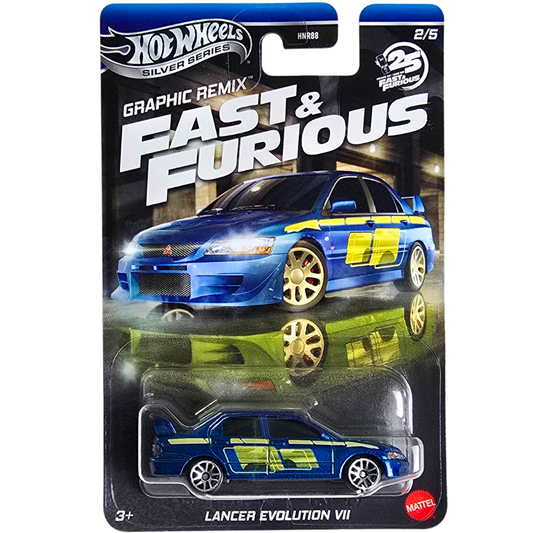 Hot Wheels (Fast & Furious - Graphic Remix) - Lancer Evolution VII
