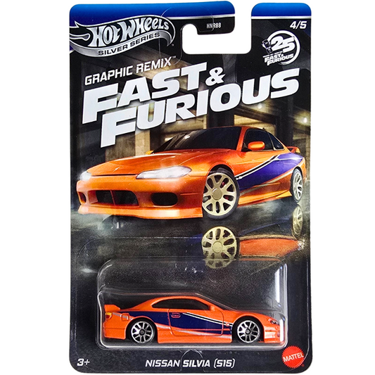 Hot Wheels (Fast & Furious - Graphic Remix) - Nissan Silvia (S15)