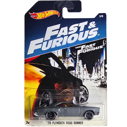 Hot Wheels (Fast & Furious - The Fast And The Furious) - '70 Plymouth Road Runner