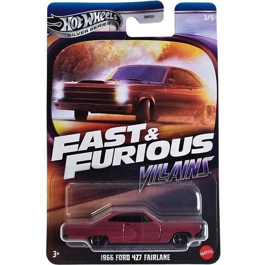 Hot Wheels (Fast & Furious - Villains) - 1966 Ford 427 Fairlane