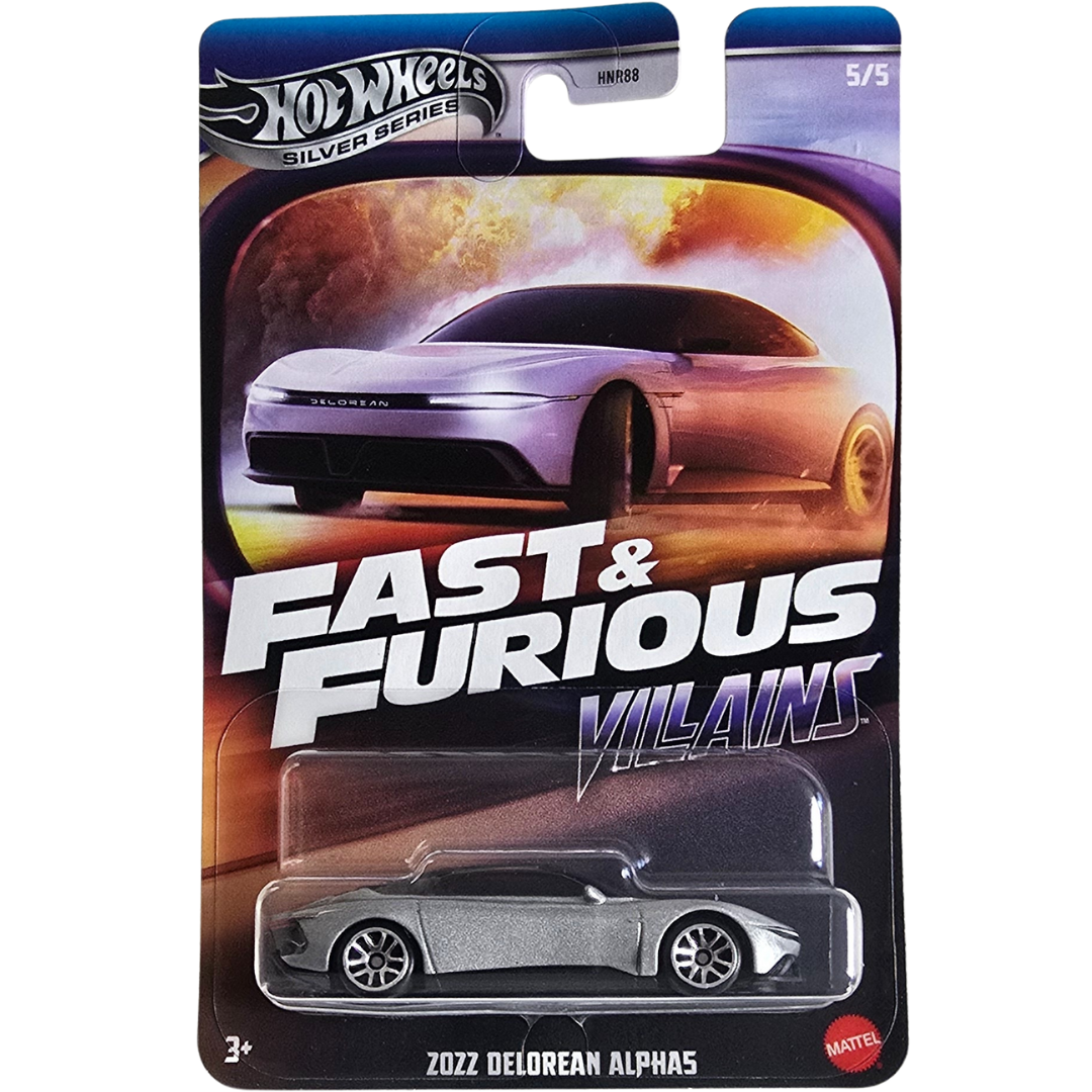 Hot Wheels (Fast & Furious - Villains) - 2022 Delorean Alpha5