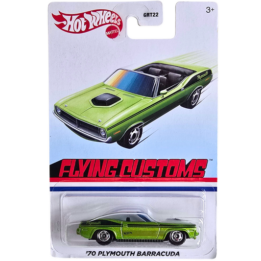 Hot Wheels (Flying Customs) - '70 Plymouth Barracuda