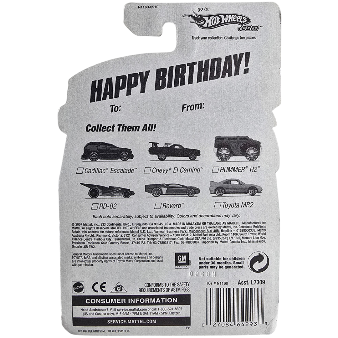 Hot Wheels (Happy Birthday!) - Toyota MR2
