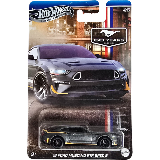 Hot Wheels (Mustang 60 Years) - '18 Ford Mustang RTR Spec 5