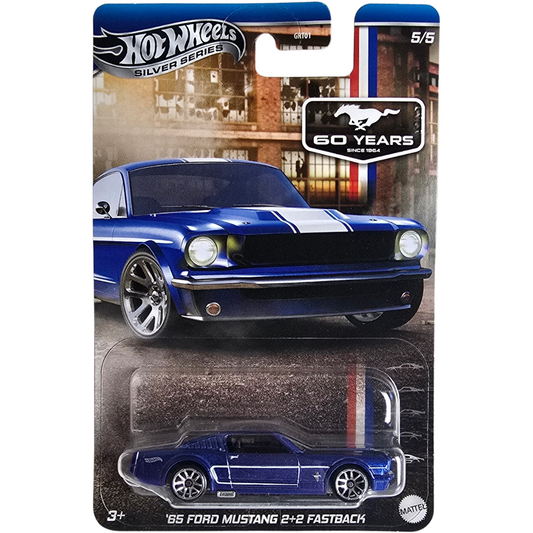 Hot Wheels (Mustang 60 Years) - '65 Ford Mustang 2+2 Fastback (Chase)