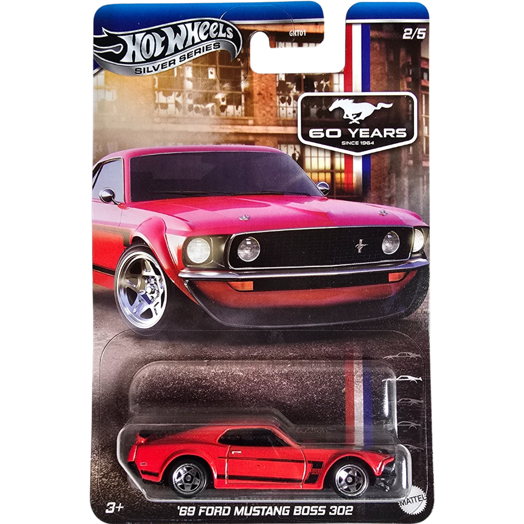 Hot Wheels (Mustang 60 Years) - '69 Ford Mustang Boss 302