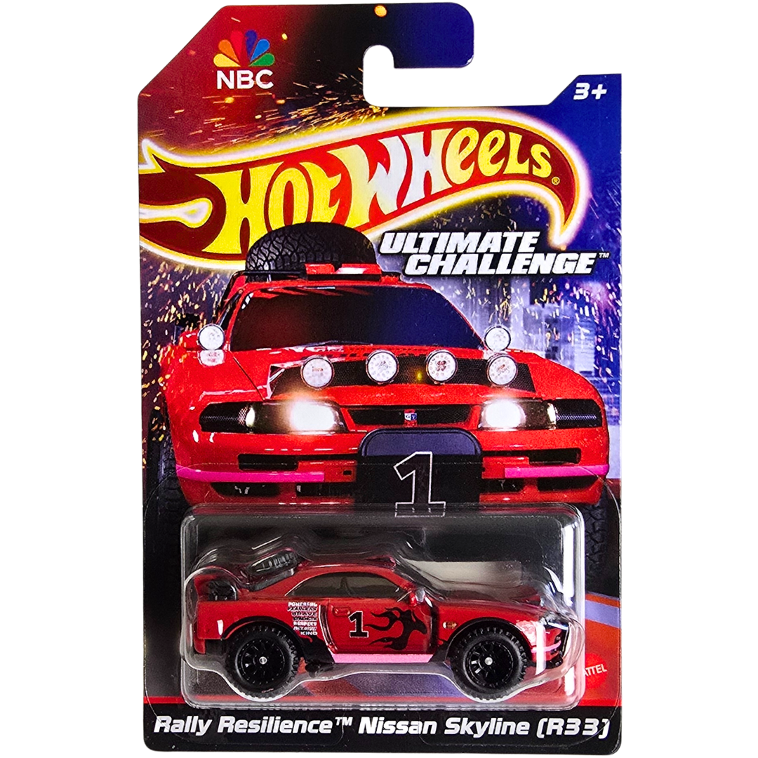 Hot Wheels (NBC - Ultimate Challenge) - Rally Resilience Nissan Skyline (R33)