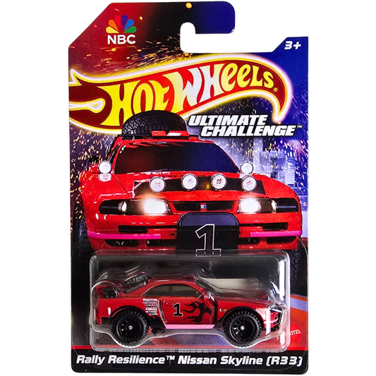 Hot Wheels (NBC - Ultimate Challenge) - Rally Resilience Nissan Skyline (R33)