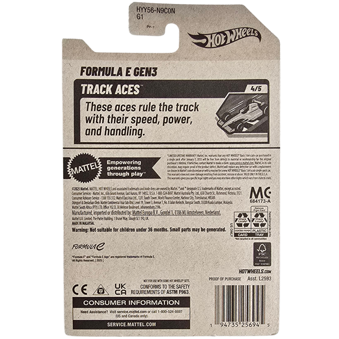 Hot Wheels (NEOM - McLaren) - Formula E Gen3