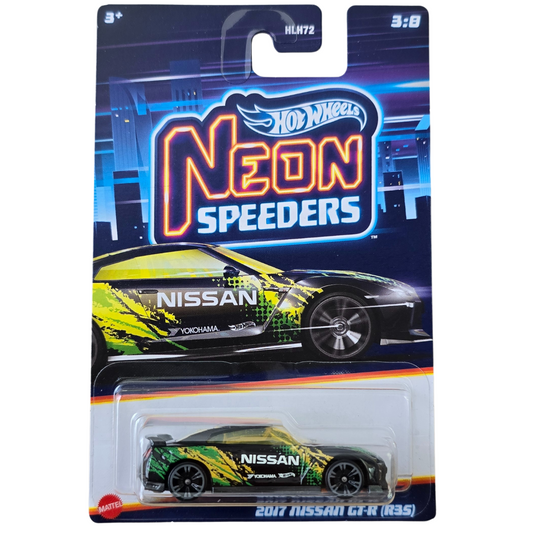 Hot Wheels (Neon Speeders) - 2017 Nissan GT-R (R35)