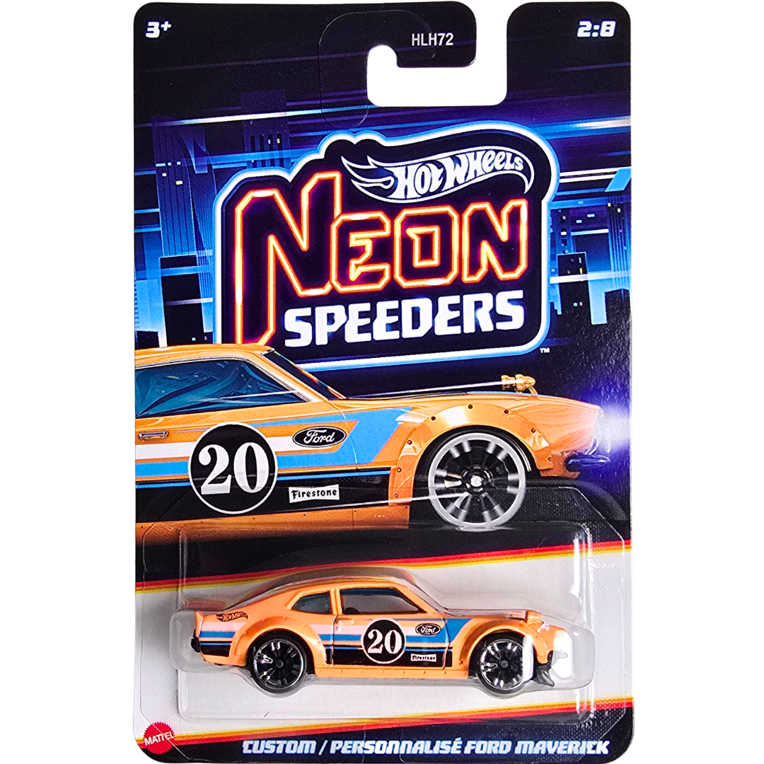 Hot Wheels (Neon Speeders) - Custom / Personnalisé Ford Maverick