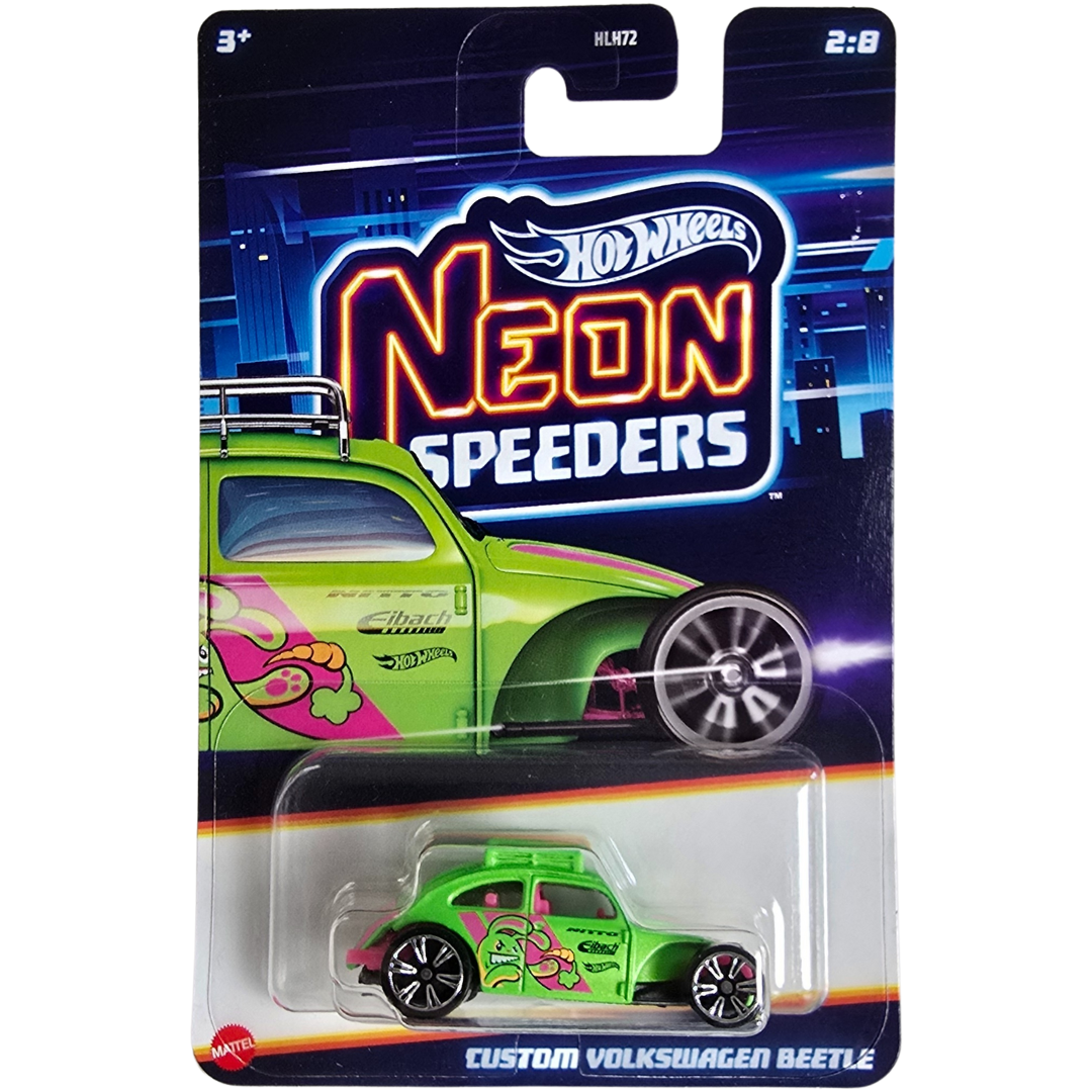 Hot Wheels (Neon Speeders) - Custom Volkswagen Beetle