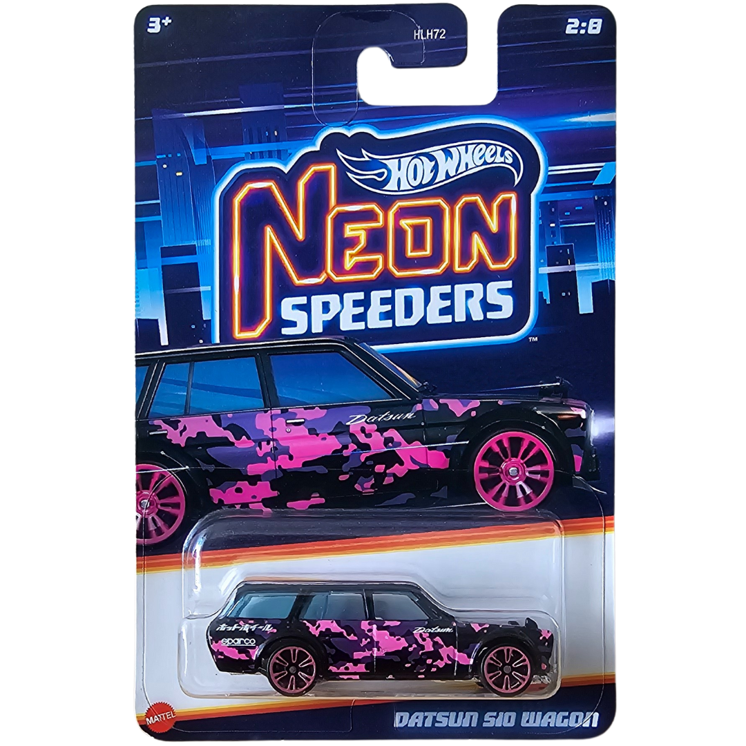 Hot Wheels (Neon Speeders) - Datsun 510 Wagon