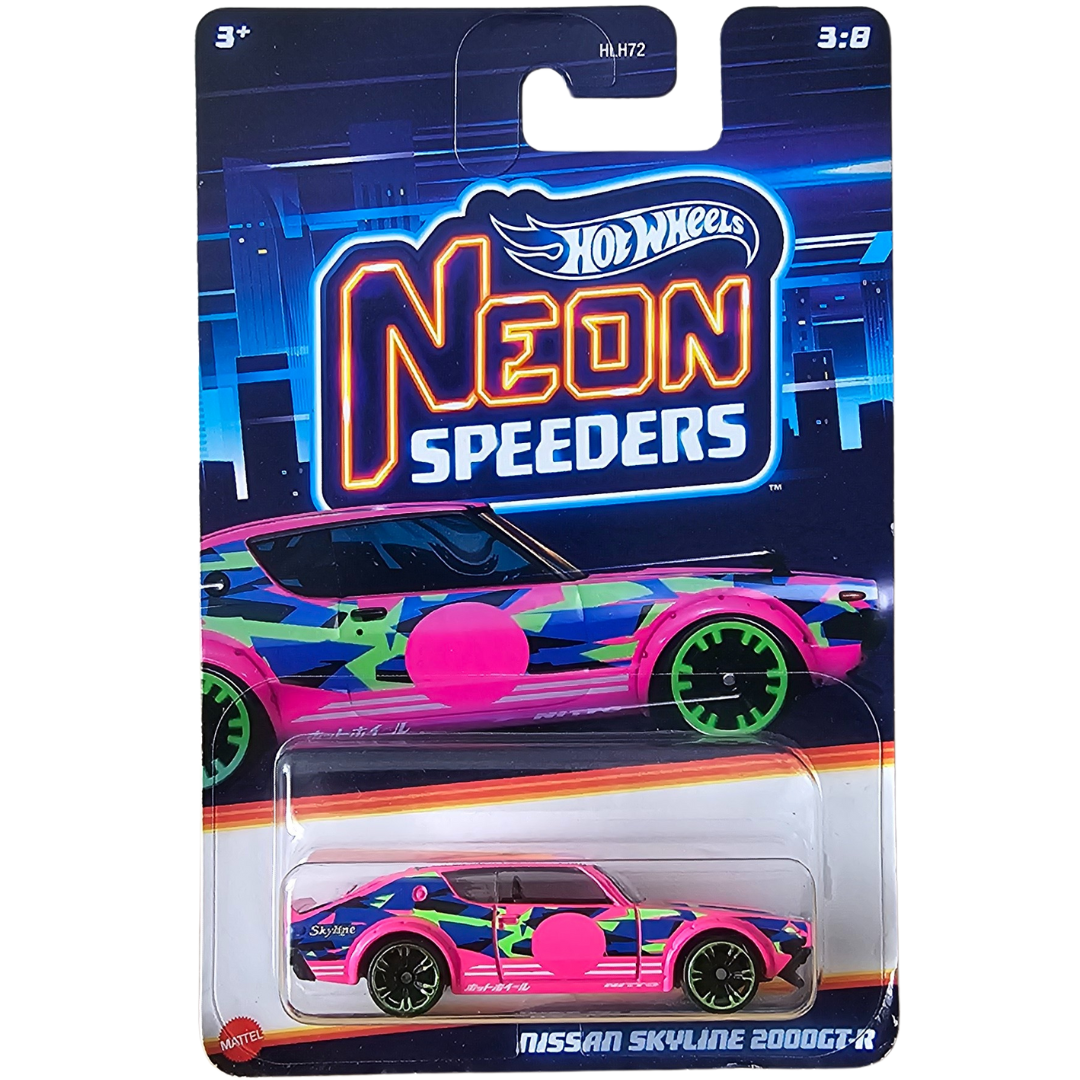 Hot Wheels (Neon Speeders) - Nissan Skyline 2000GT-R