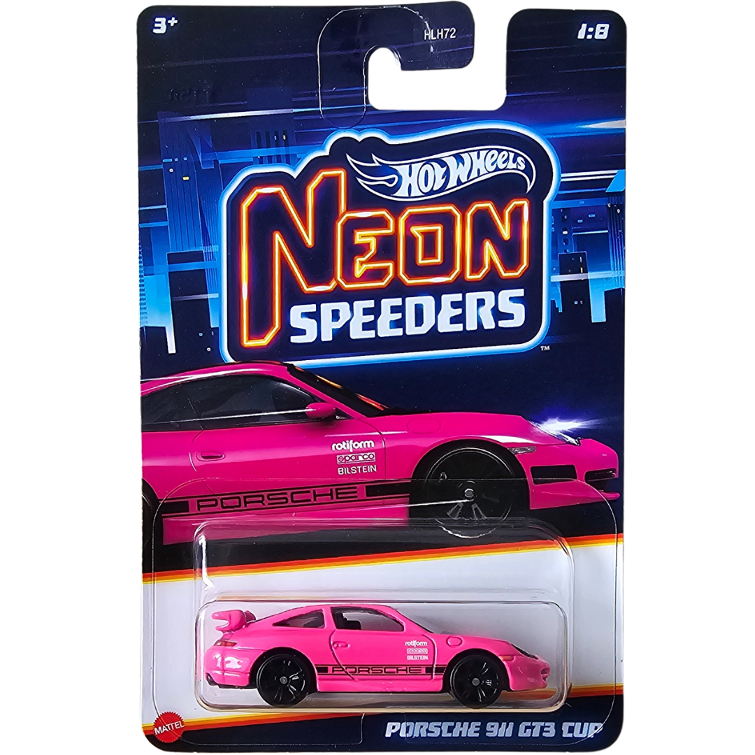 Hot Wheels (Neon Speeders) - Porsche 911 GT3 Cup