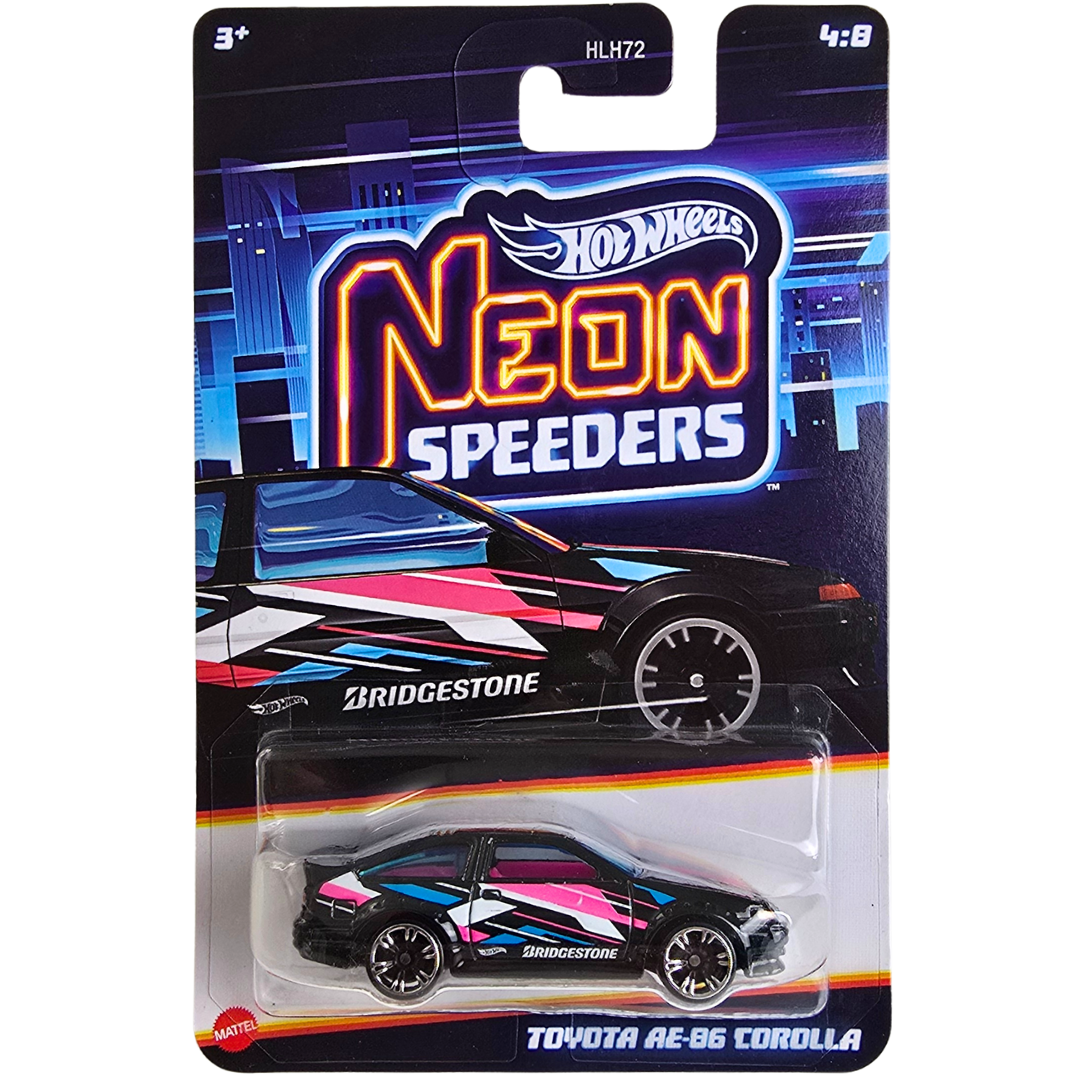 Hot Wheels (Neon Speeders) - Toyota AE-86 Corolla