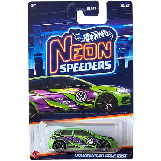 Hot Wheels (Neon Speeders) - Volkswagen Golf Mk7