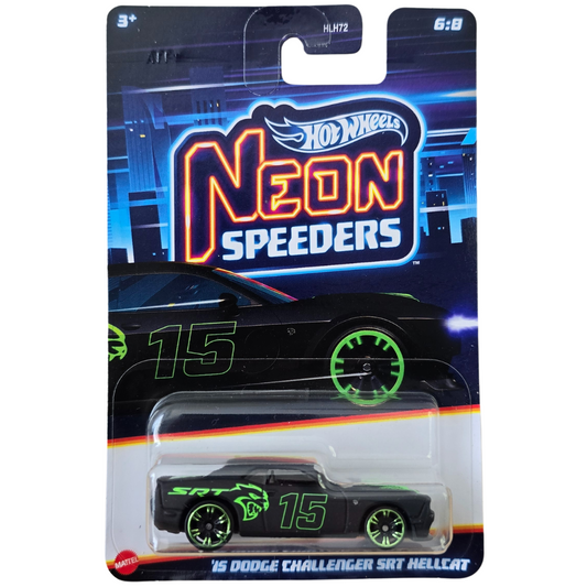 Hot Wheels (Neon Speeders) - '15 Dodge Challenger SRT Hellcat