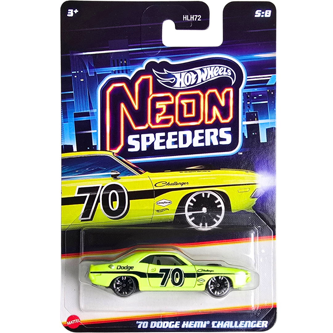 Hot Wheels (Neon Speeders) - '70 Dodge Hemi Challenger