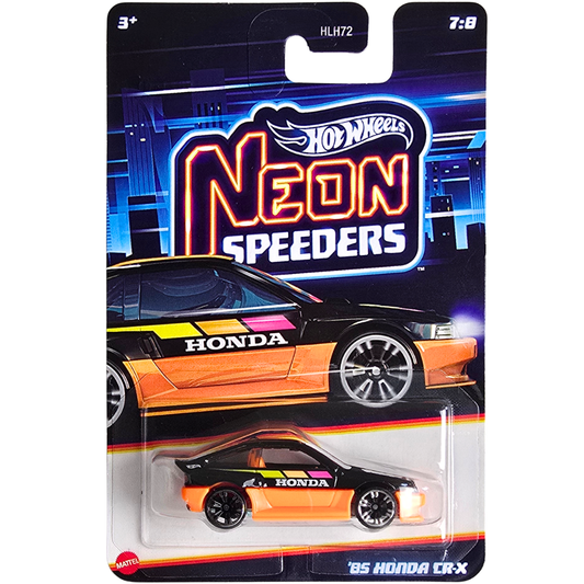 Hot Wheels (Neon Speeders) - '85 Honda CR-X