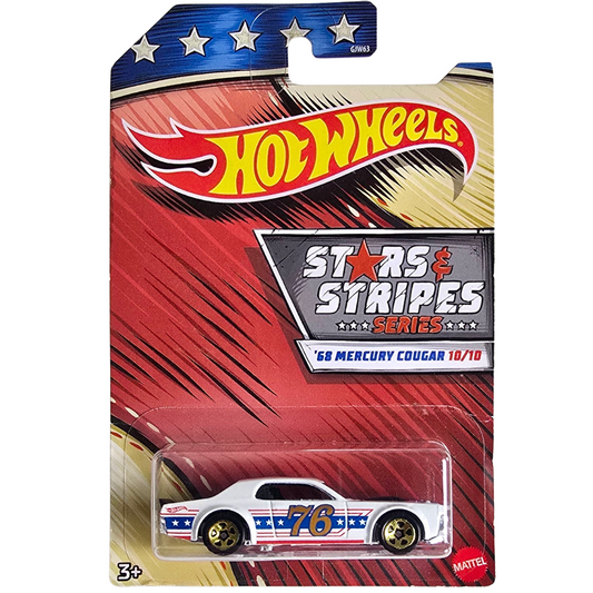 Hot Wheels (Stars & Stripes Series) - '68 Mercury Cougar