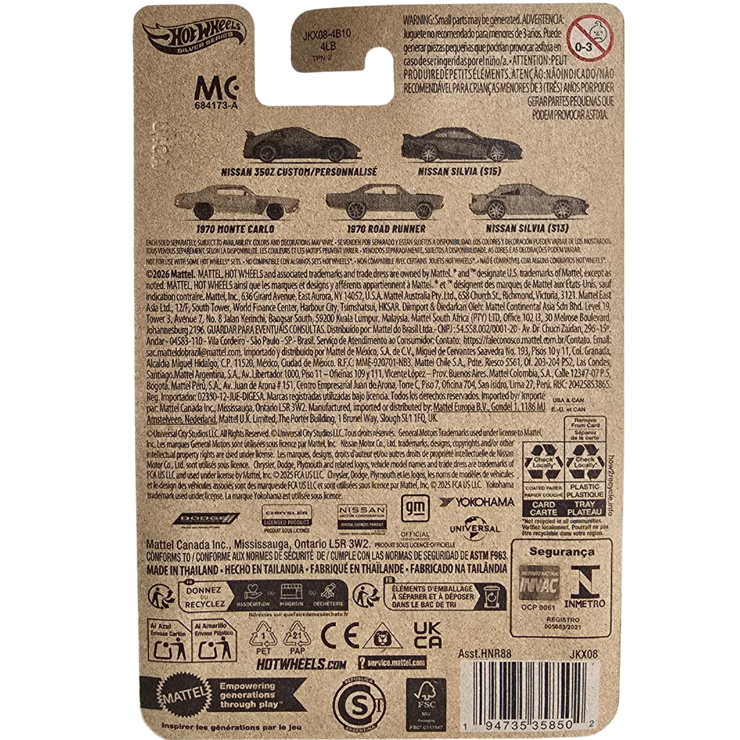 Hot Wheels (The Fast And The Furious: Tokyo Drift - 25 Years Of / Ans Of Fast & Furious) - 1970 Road Runner