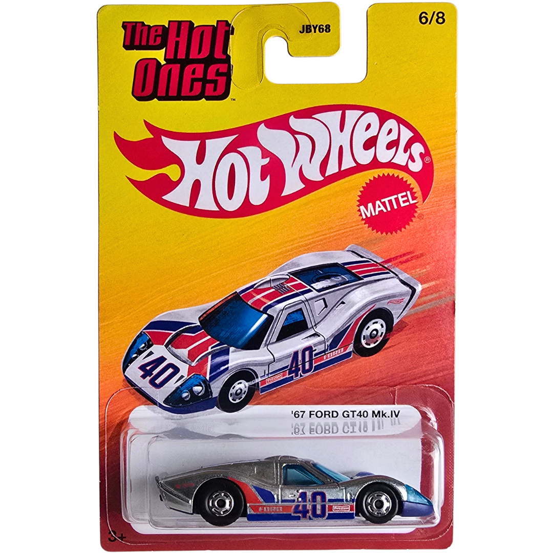 Hot Wheels (The Hot Ones) - '67 Ford GT40 Mk.IV