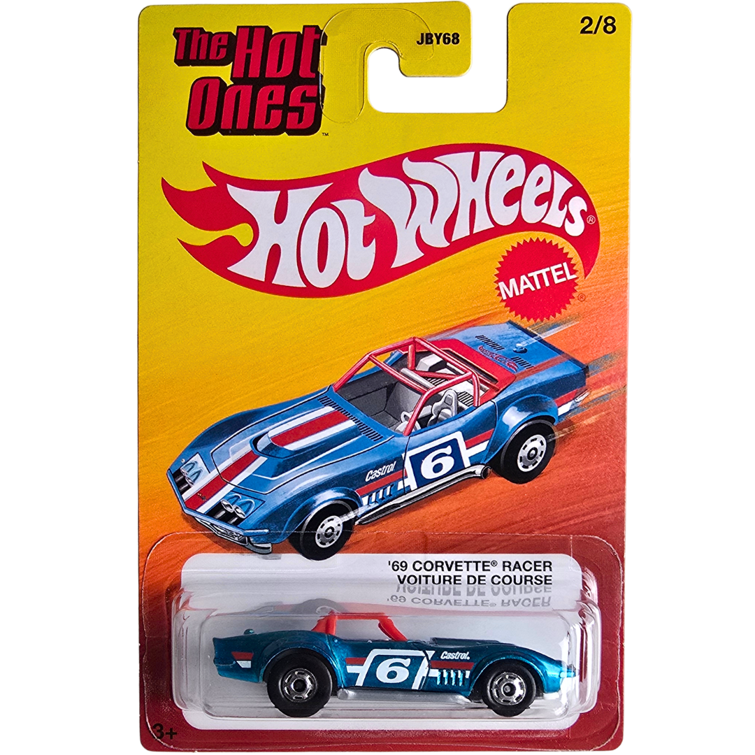 Hot Wheels (The Hot Ones) - '69 Corvette Racer Voiture de Course