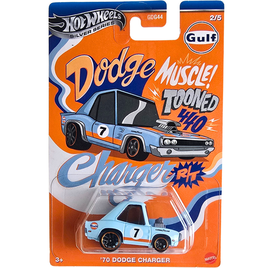 Hot Wheels (Tooned - Gulf) - '70 Dodge Charger