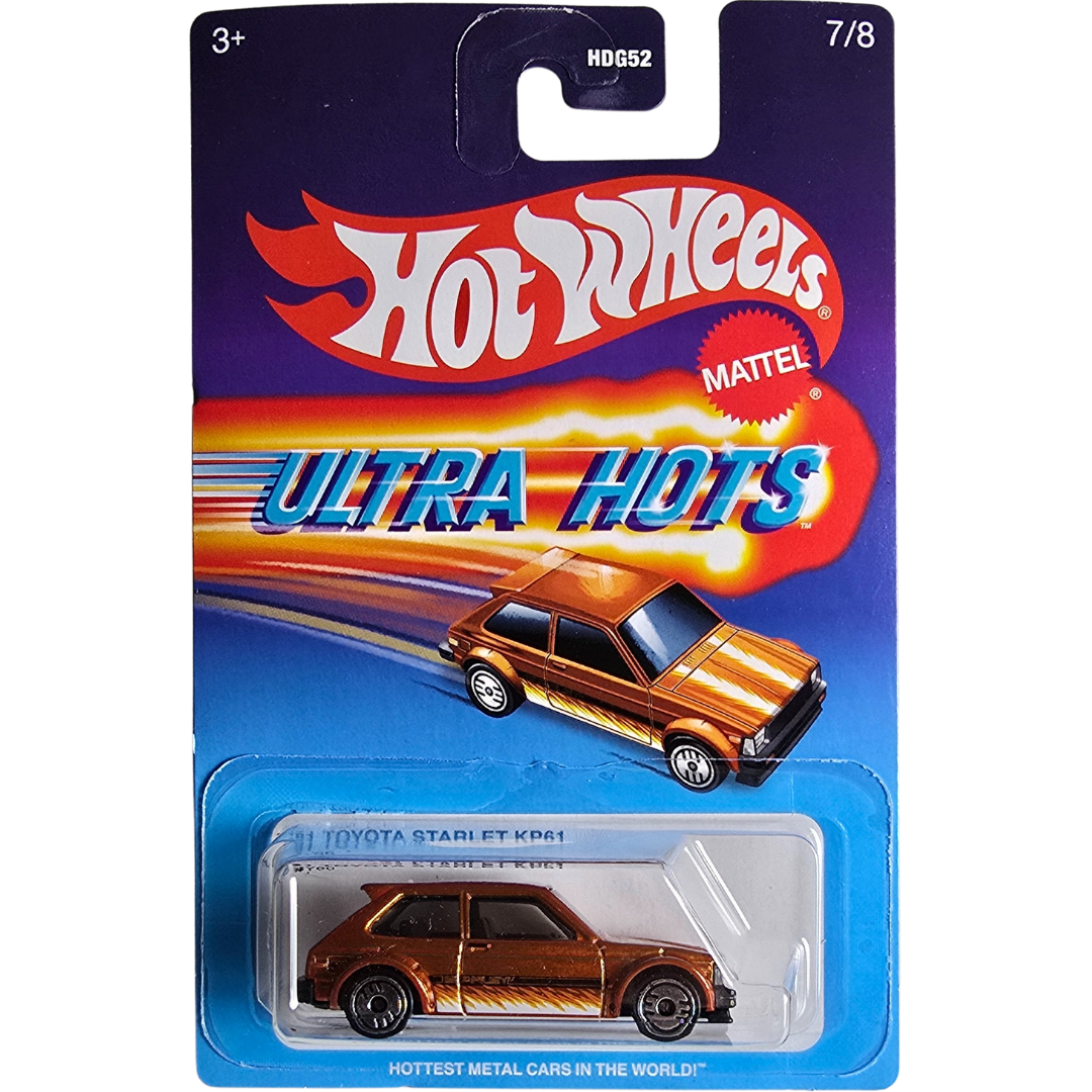 Hot Wheels (Ultra Hots) - '81 Toyota Starlet KP61