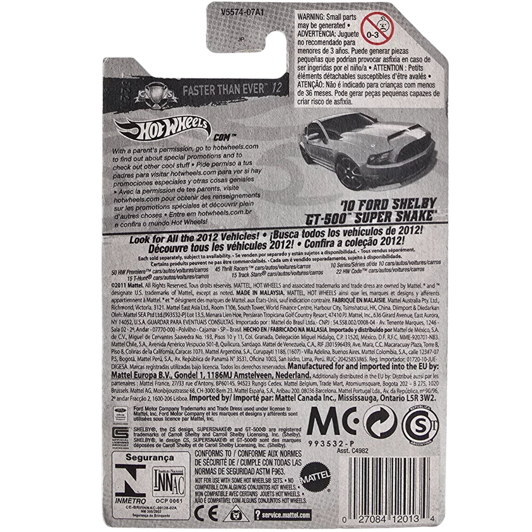 Hot Wheels - '10 Ford Shelby GT500 Super Snake