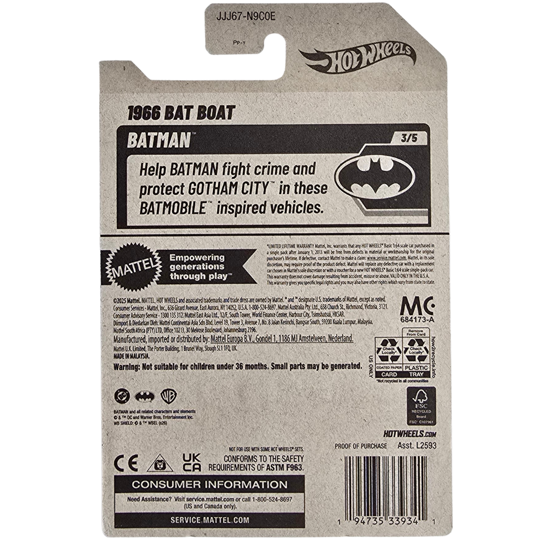 Hot Wheels - 1966 Bat Boat