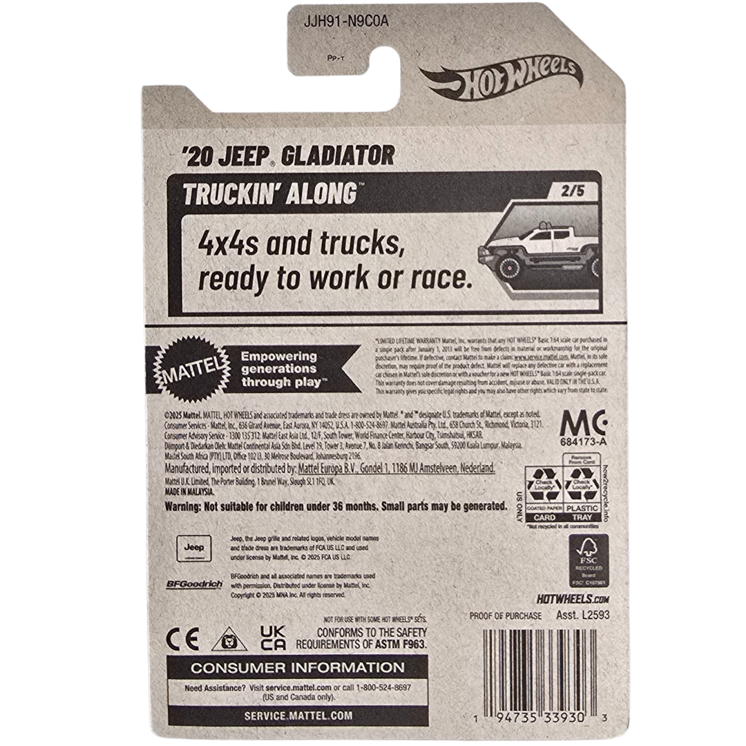Hot Wheels - '20 Jeep Gladiator