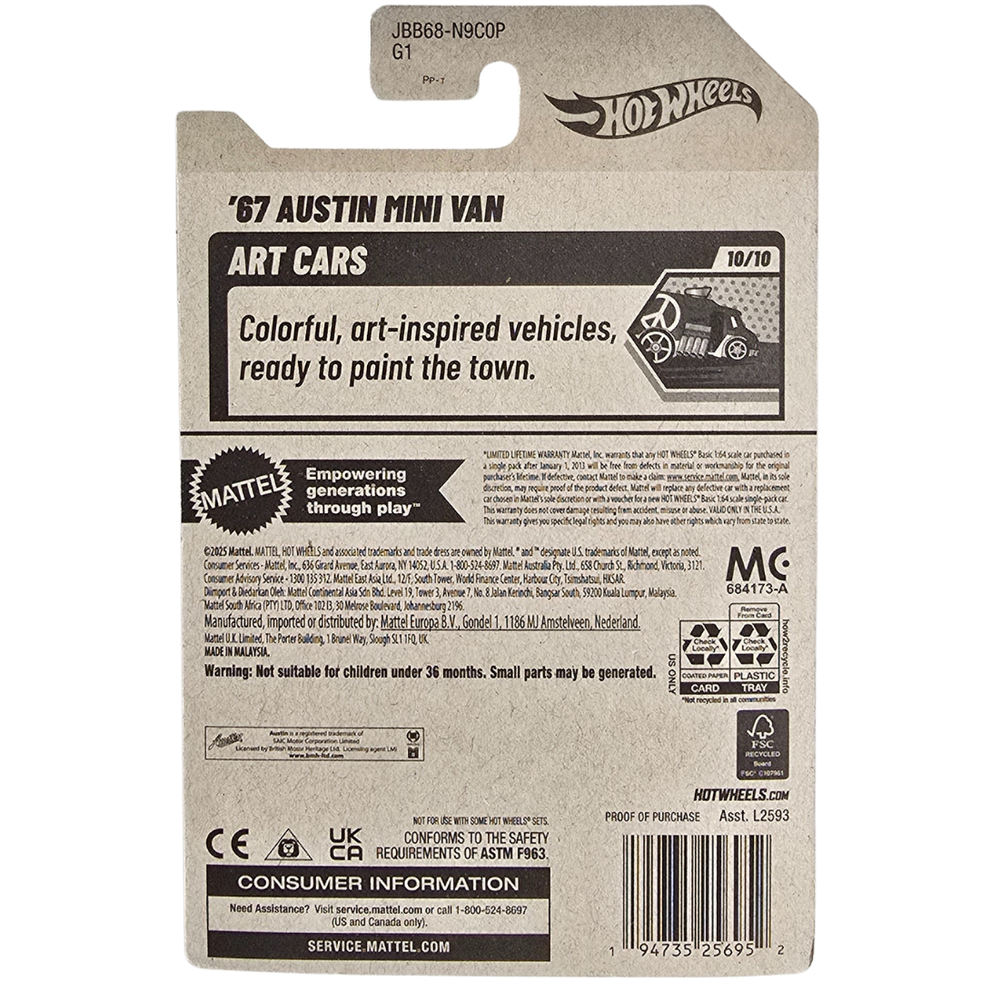 Hot Wheels - '67 Austin Mini Van