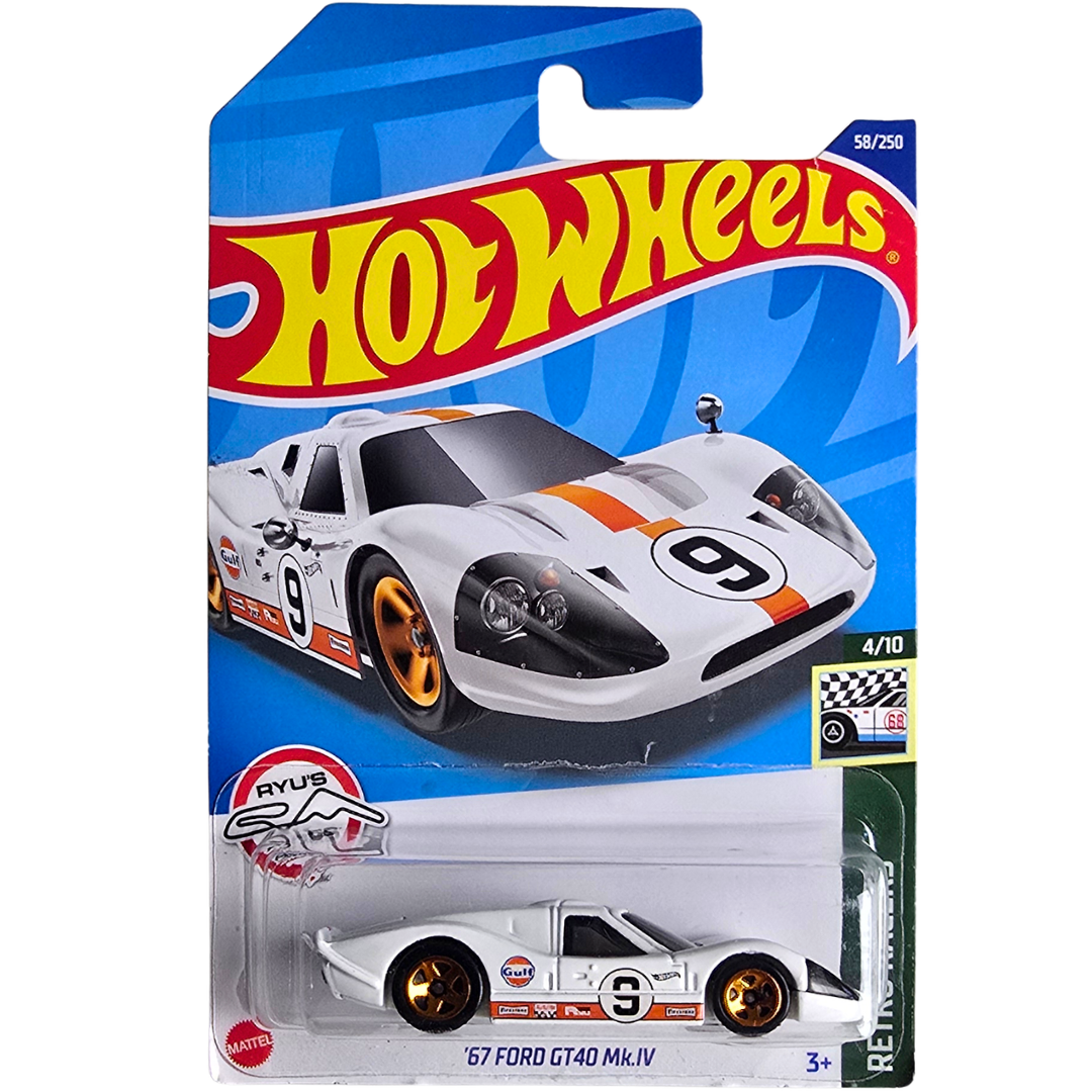Hot Wheels - '67 Ford GT40 Mk.IV