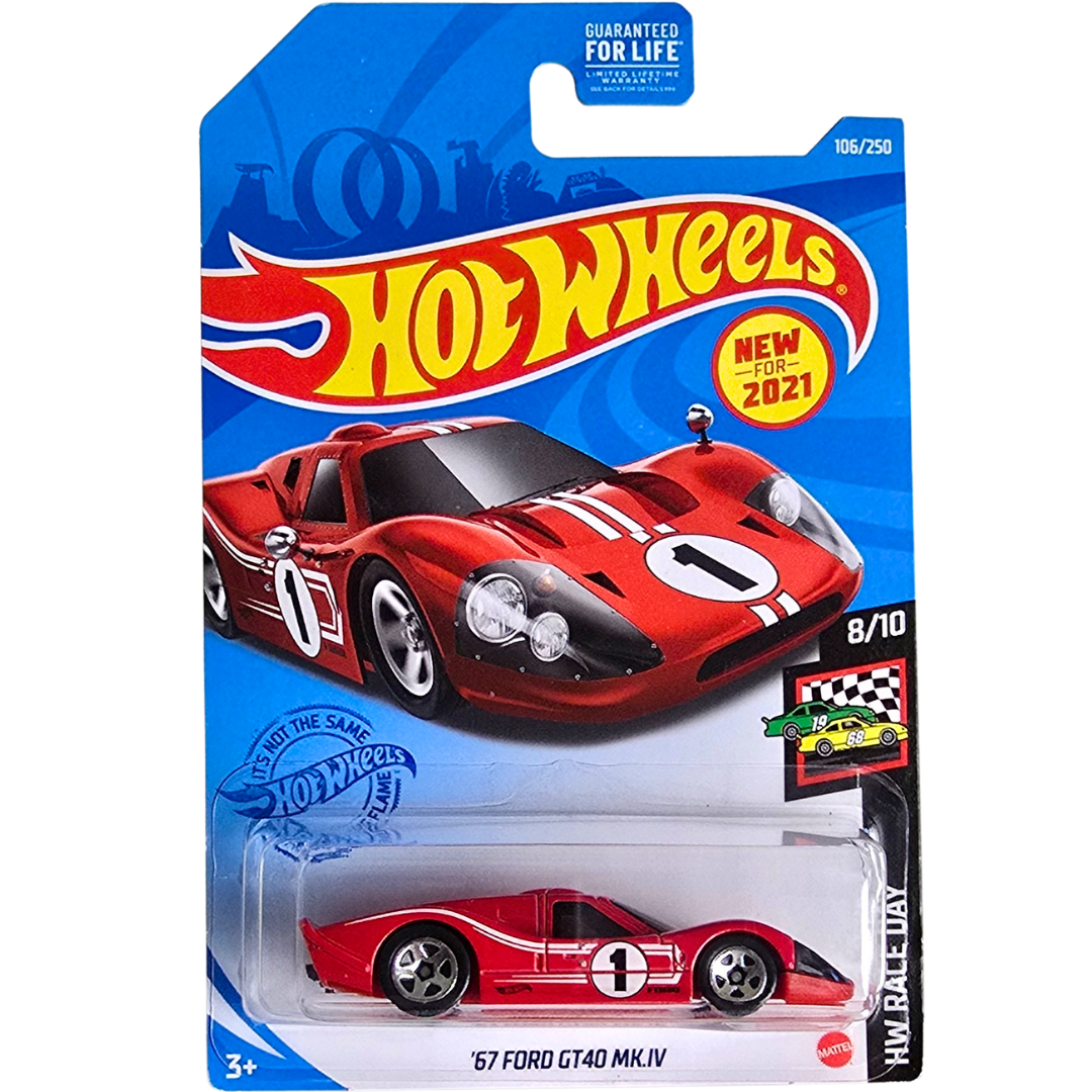 Hot Wheels - '67 Ford GT40 Mk.IV