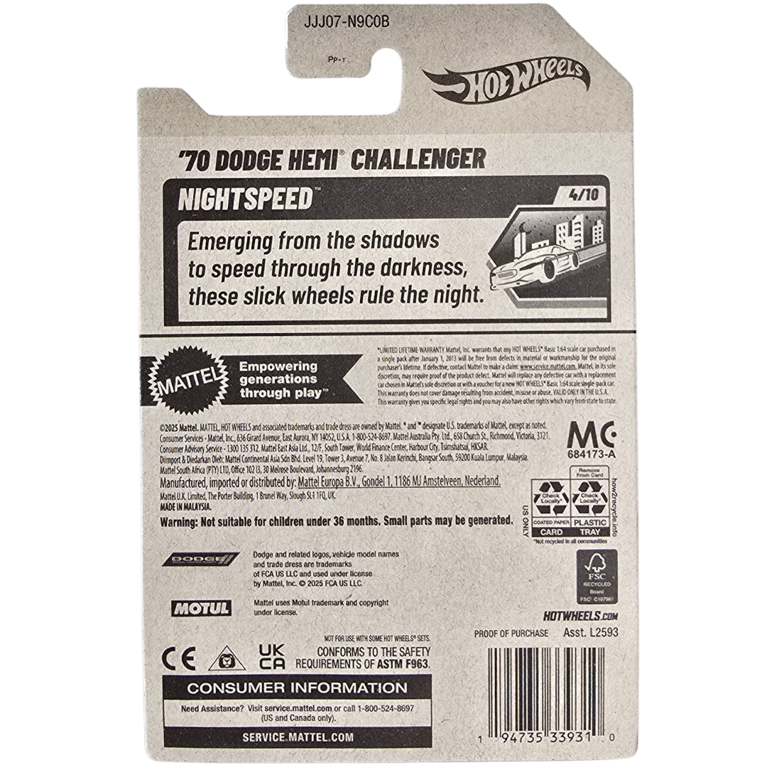 Hot Wheels - '70 Dodge Hemi Challenger