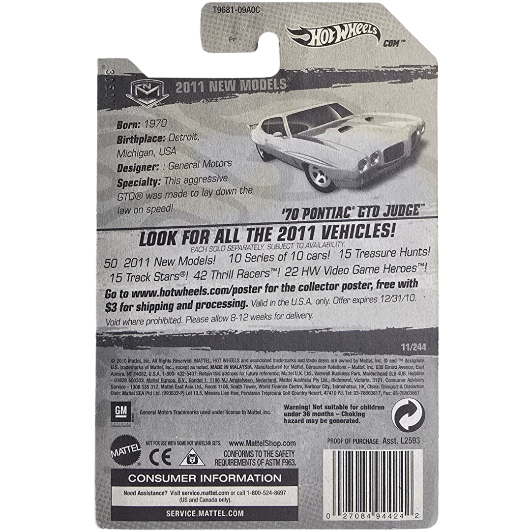 Hot Wheels - '70 Pontiac GTO Judge